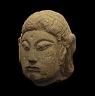 A Bodhisattva Head of Five-Dynasties(907-960)