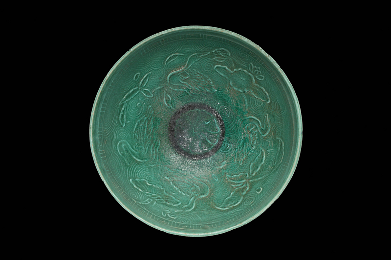 A Ding-Type Green-Glazed Cizhou Bowl of N. Song Dynasty