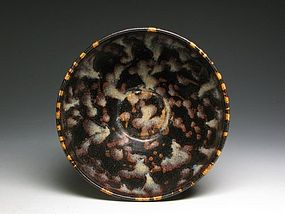 A 13th Century Jizhou Bowl with Tortoiseshell Glaze