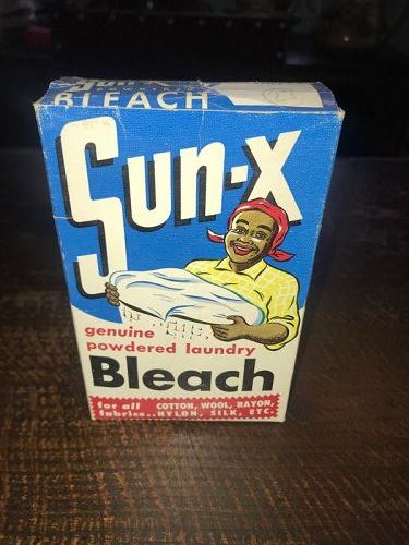 Rare Sun-X Bleach Powder Box