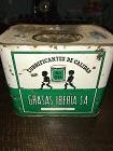 Rare Spanish Grasas Iberia Oil Tin Can