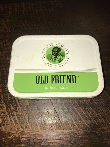 Old Friend English Tobacco Tin