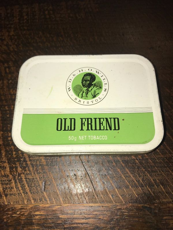Old Friend English Tobacco Tin (item #1471835)