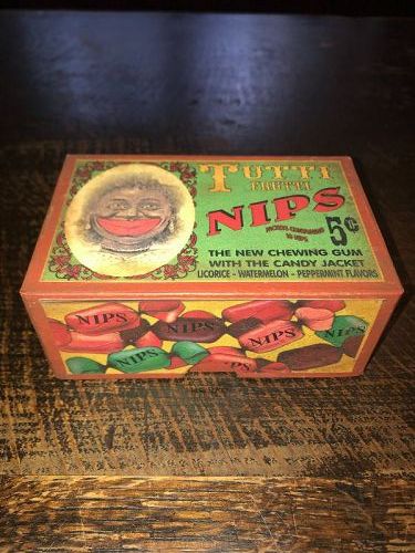 Vintage Tutti Frutti Nips Candy Box
