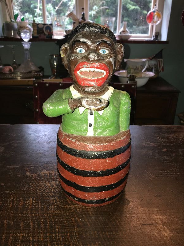 Vintage Black Americana Ceramic Sambo Statue