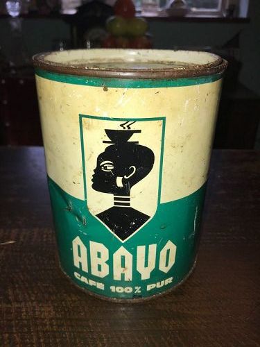 French  Abayo Coffee Tin