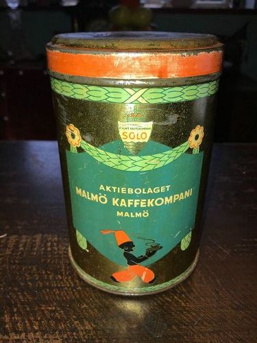 Rare Swedish Solo Coffee Tin
