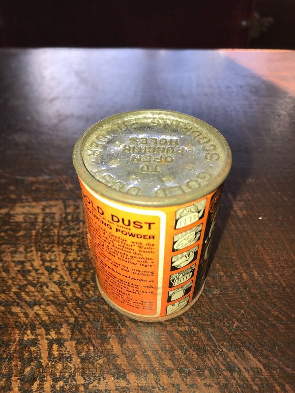 Fairbank's Gold Dust Scouring Powder Canister