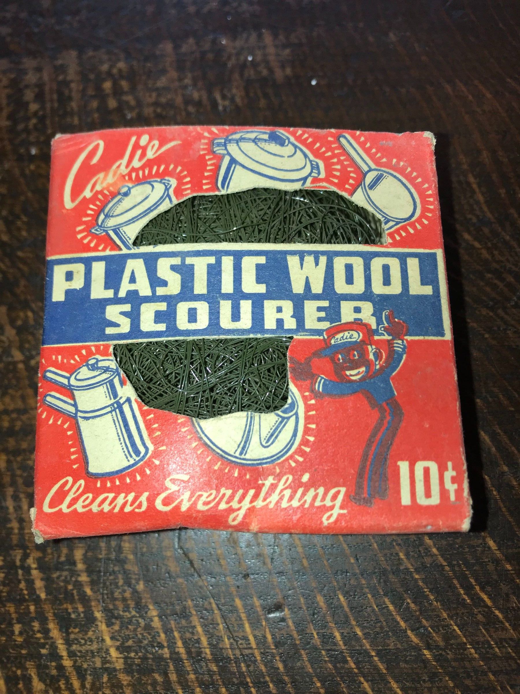 Cadie Plastic Wool Scourer Box