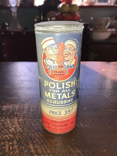 Spic and Span  Metal Polish Canister