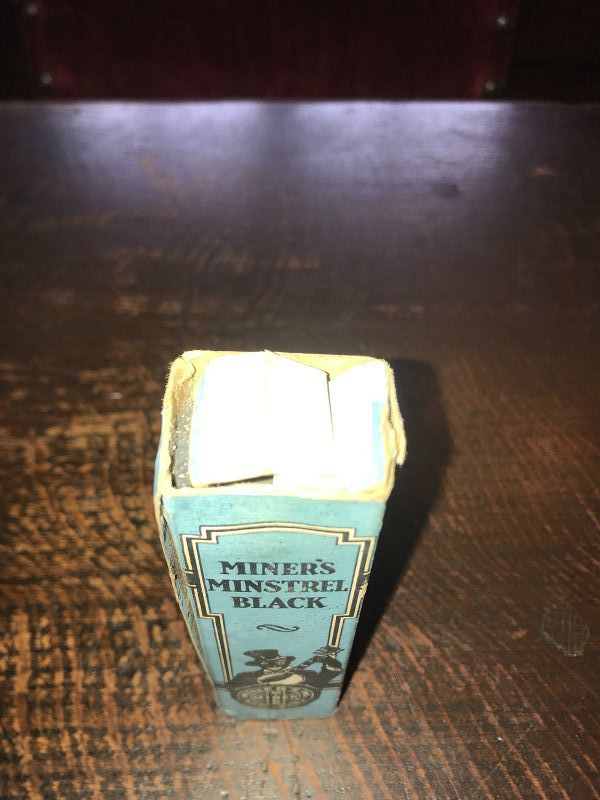 Miner's Minstrel Black Make Up Paint Box