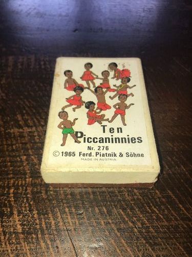 Ten Piccaninnies Card Game