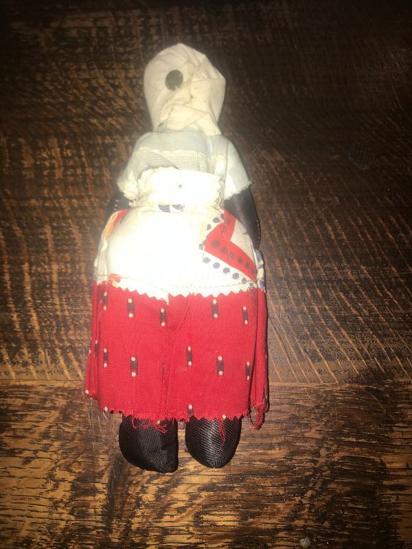 Old Hand Made Mammy  Doll Souvenir from Jamaica
