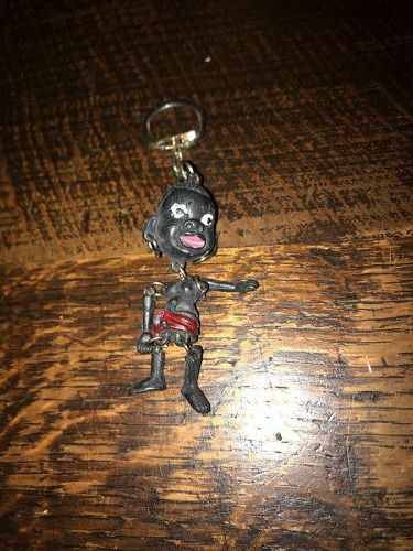 Black Americana Keyring Native Black Boy