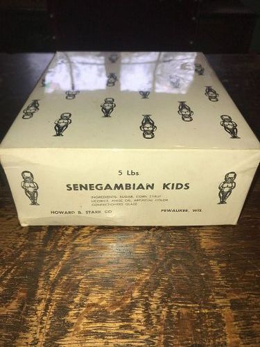 Very Rare Senegambian Kids Candy Box