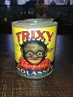 Original Super Rare Trixy Molasses Tin Can