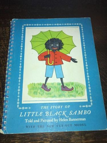 Little Black Sambo Book with Cut-Out Model