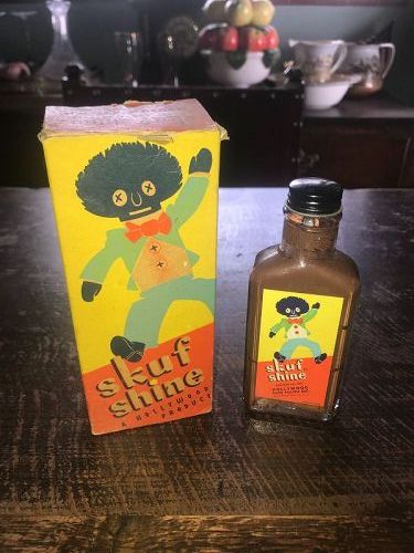 Golly Skuf Shine Box and Bottle