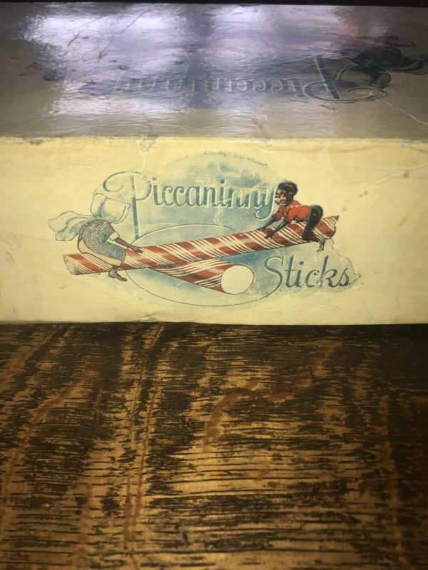 Super Rare Original Piccaninny Sticks Candy Box