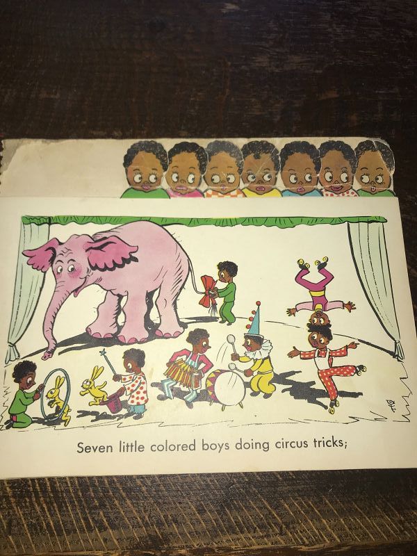 Children's Ten Little Colored Boys Book