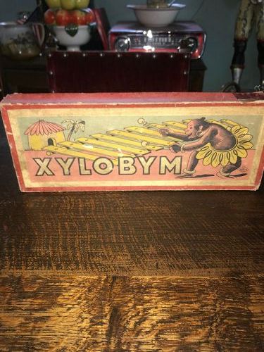 Children's Xylobym in Black Americana Box