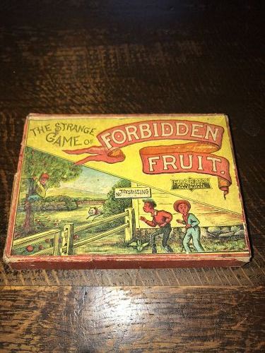 Parker Brothers The Strange Game of Forbidden Fruit