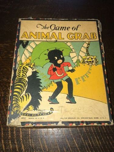 The Game of Animal Grab - Milton Bradley