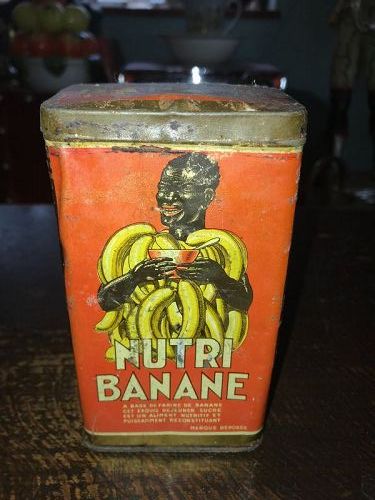 Rare French Nutri Banane Tin