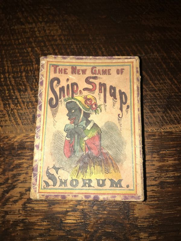 Very Rare Early Snip Snap Snorum Game