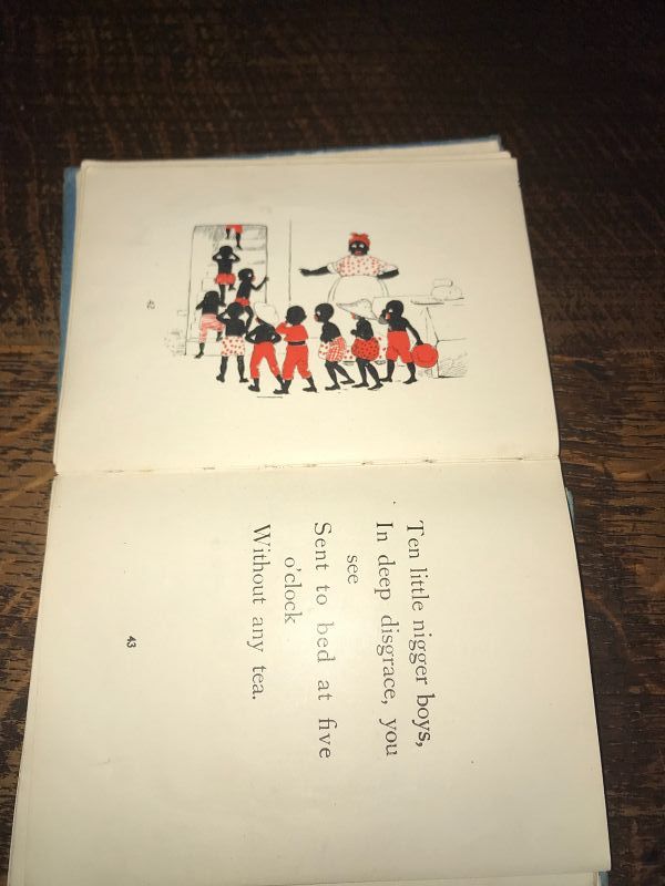 Ten Little Ni**er Boys and Girls 1900's Nora Case Book