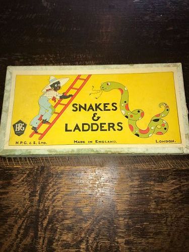 Snakes & Ladders Game Box