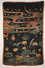 Edo tsutsugaki textile of very valuable museum class