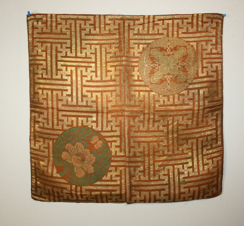 Edo kinran silk uchishiki nishijin textile