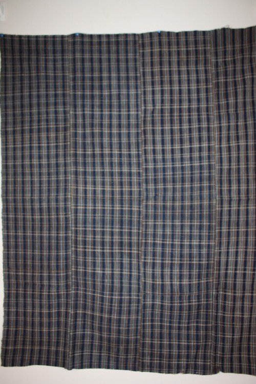 Japanese Indigo dye Stripe weave futon Cover hand-woven