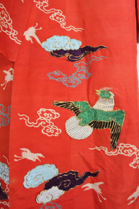 Japanese edo impressive kabuki Costume textile