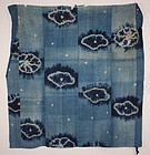 Meiji Indigo dye katazome & shibori boro Futon cover