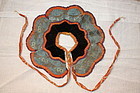 Edo Apron textile of the baby shibori & nishiki-ori