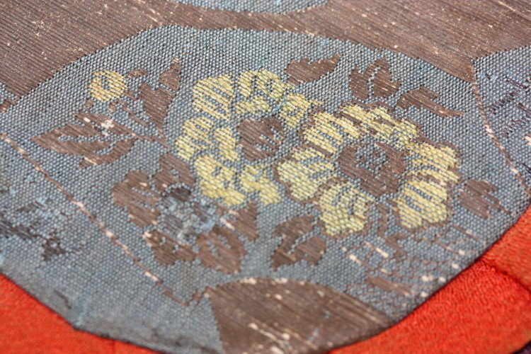 Edo Apron textile of the baby shibori &amp; nishiki-ori