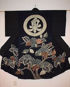 Edo high quality tsutsugaki textile yuzen dye yogi