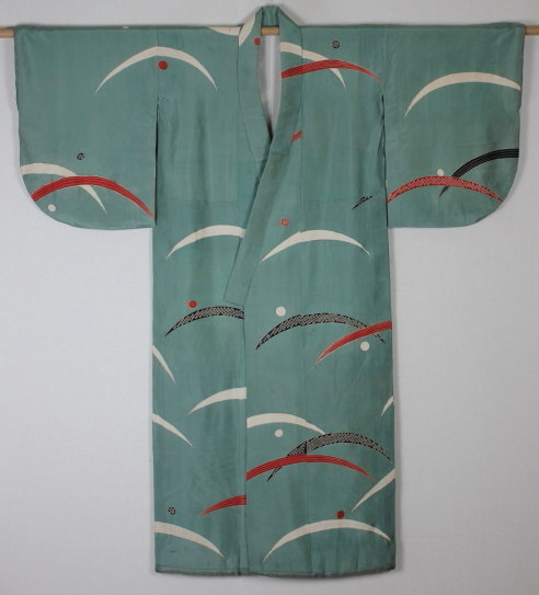 Taisho Silk Kabuki- clothes Sasani-tuyu.