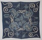 Okinawa Textile. Egata. Ramie. Uchikui. Indigo. Tsutsugaki. Rare.