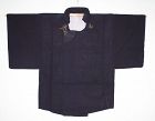 Japanese Antique dark Indigo dye cotton and sarasa samurai dochugi