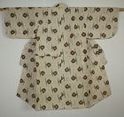 Japanese antique Hemp kasuri  child kimono