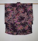 japanese antique silk child kimono of the meiji era