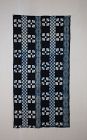 Japanese antique rare textile Kurume Kasuri Indigo dyed Cotton Meiji