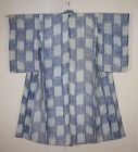 apanese Gotaiten-shibori indigo dyed cotton kimono