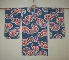 Japanese vintage cotton children's yukata kimono