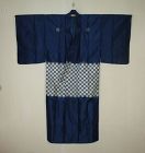 Japanese antique samurai noshime silk kimono edo  period