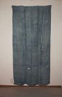 Japanese antique Boro textile old indigo dye soft hemp