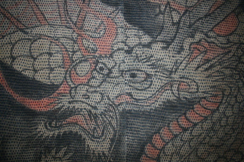 Japanese  Antique  fireman's sashiko coat Textile Edo